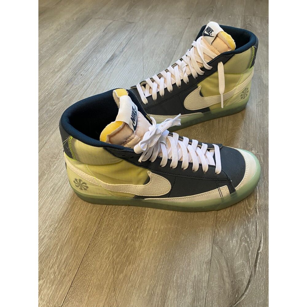 Nike Blazer Mid 77 Move to Zero Men's 7.5 Armory Navy Glacier Ice DH4505-400